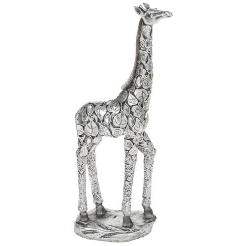 Silver Leaves Giraffe - 24cm