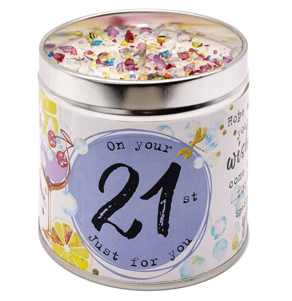 21st Birthday Candle - fineandsandy