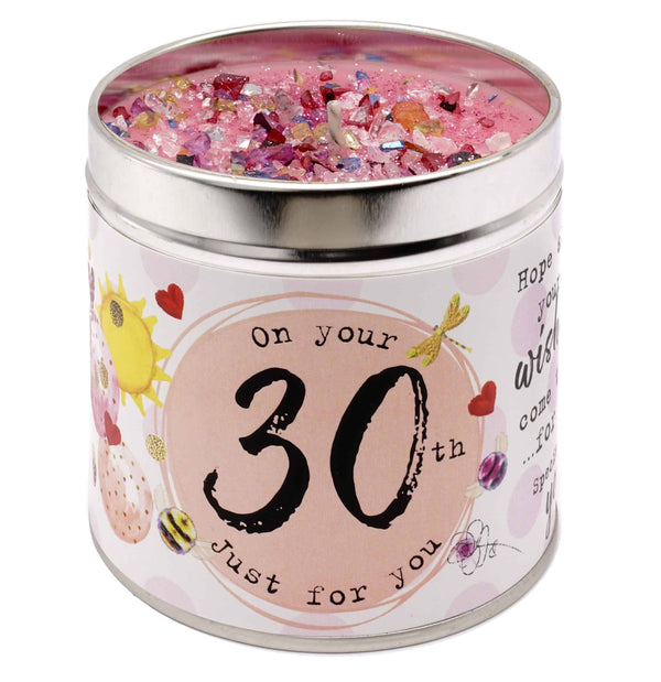 30th Birthday Candle