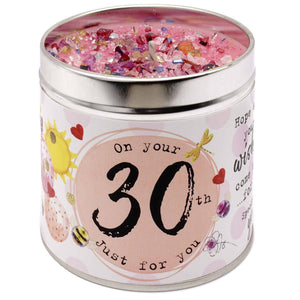 30th Birthday Candle - fineandsandy