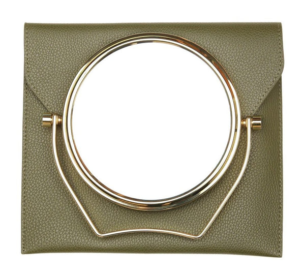 Olive Travel Mirror & Case