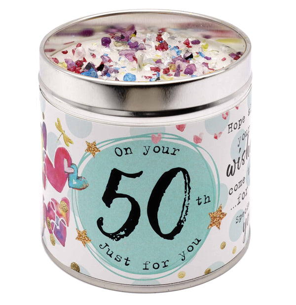 50th Birthday Candle