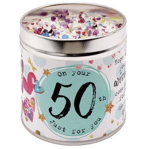 50th Birthday Candle - fineandsandy