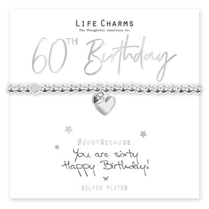 60th Birthday Bracelet - fineandsandy