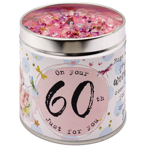 60th Birthday Candle - fineandsandy