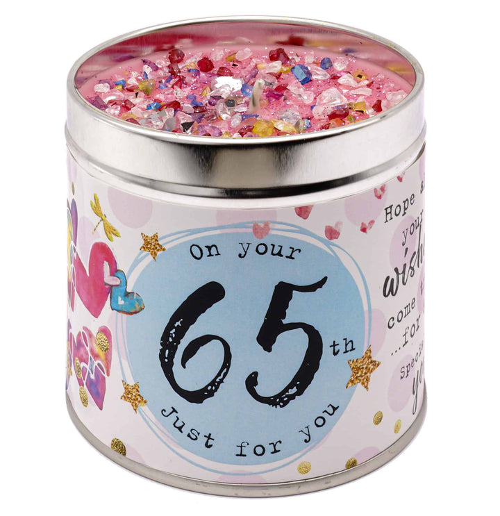 65th Birthday Candle