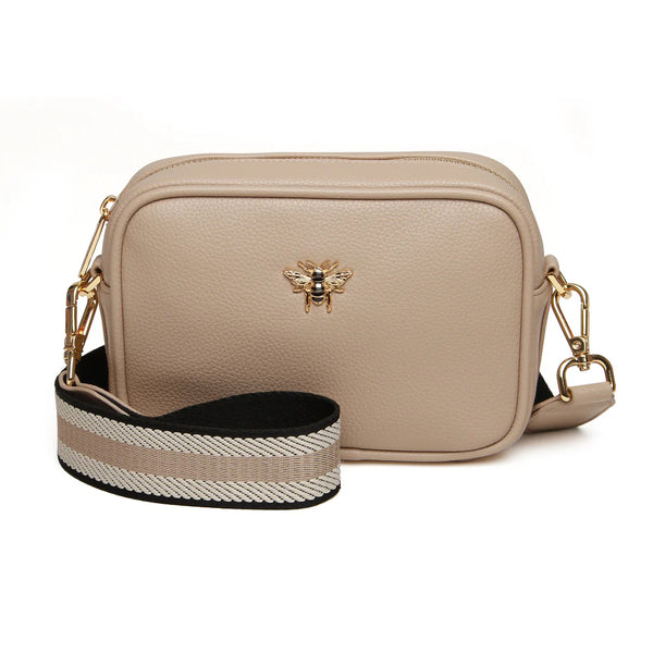 Mini Mayfair Crossbody Bag - Stone