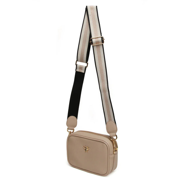 Mini Mayfair Crossbody Bag - Stone