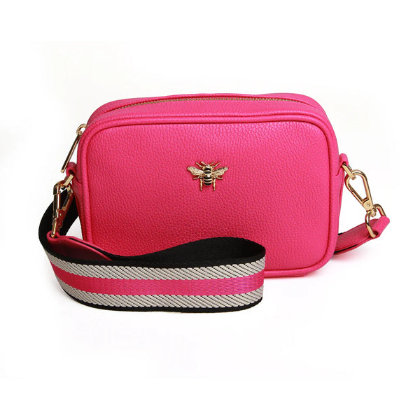 Mini Mayfair Crossbody Bag - Hot Pink