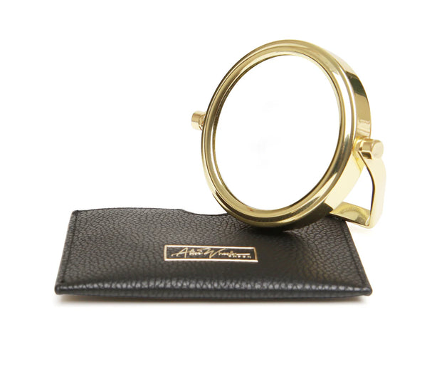 Mirror & Pouch - Black