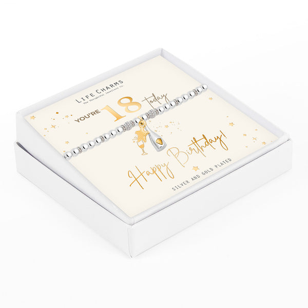 Happy 18th Birthday Bracelet