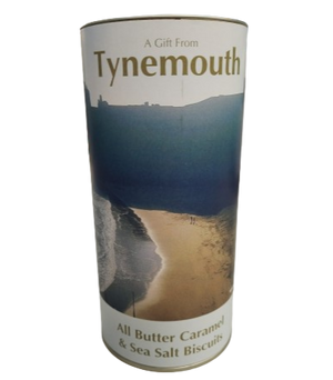 Tynemouth Drum of All Butter Caramel & Sea Salt Biscuits - 160g