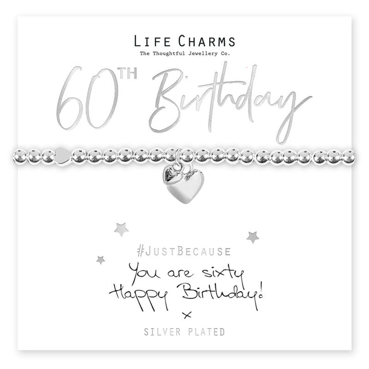 60th Birthday Bracelet