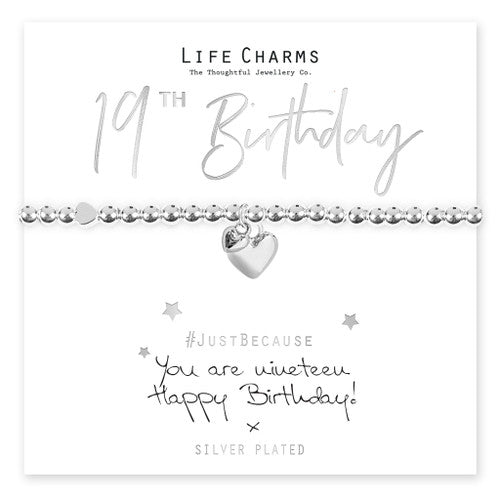 19th Birthday Bracelet