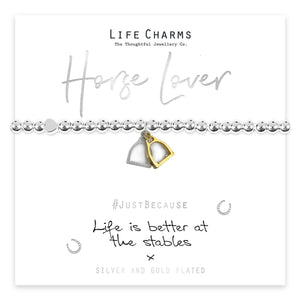 Life Is Better At The Stables Bracelet