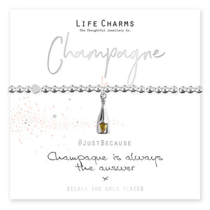 Champagne Is Always The Answer Bracelet