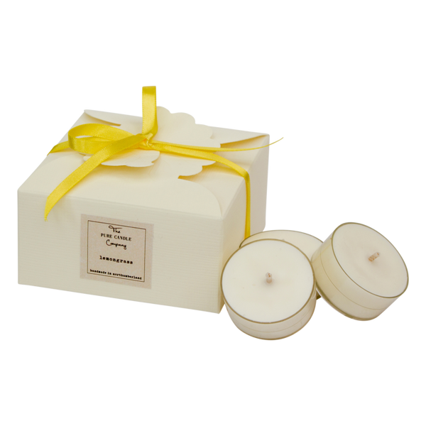 Lemongrass Tealight Candles - Pure Candle Company