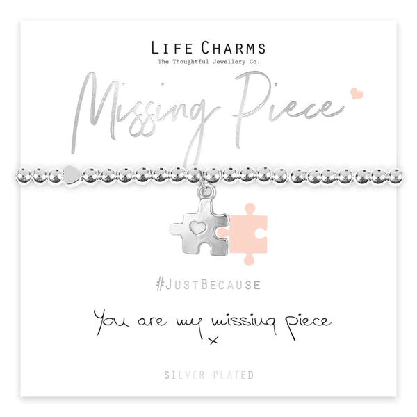 You Are My Missing Piece Bracelet