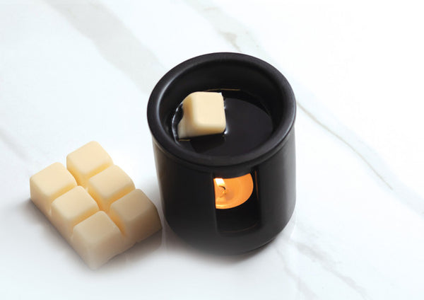 Modern Classics - Orris & Ylang Ylang Ceramic Wax Melter & Soy Wax Melt Bar Discovery Set