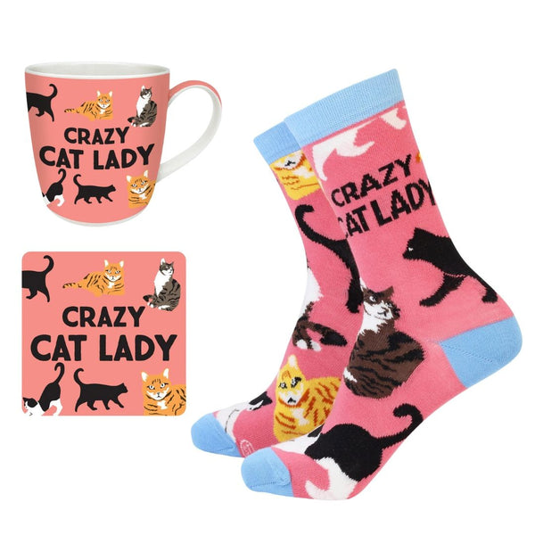 Crazy Cat Lady Women's Gift Set