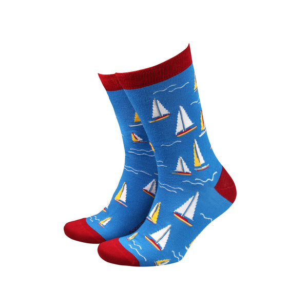 Sailing Men's Socks - Size 8-11 UK