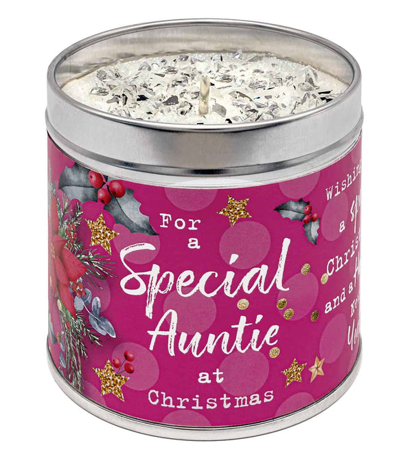 Christmas Candle - Special Auntie