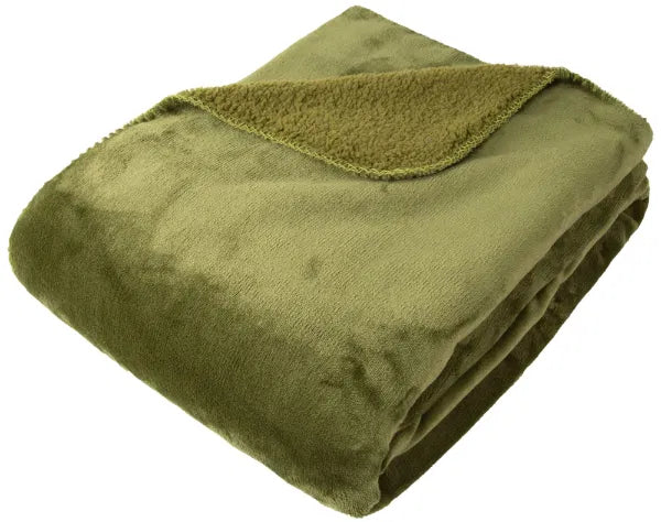 Cosy Throw - Olive