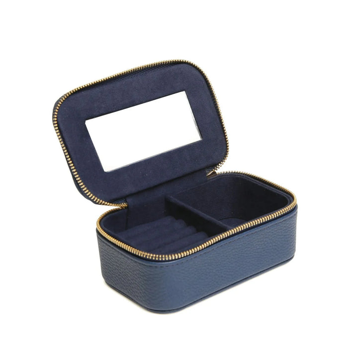 Mini Navy Jewellery Box