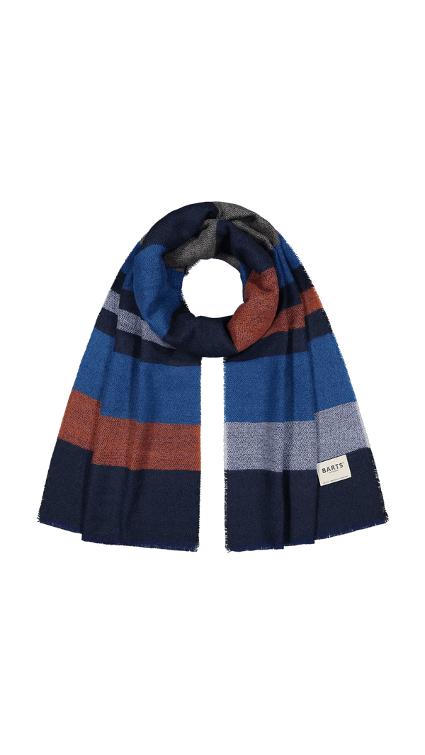 BARTS - Anthonie Scarf Navy - fineandsandy