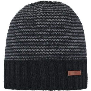 BARTS - David Mens Beanie Hat - Black - Fine & Sandy