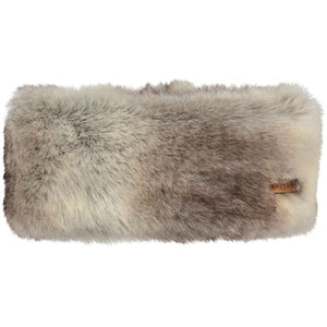 BARTS Fur Headband In Heather Brown - fineandsandy