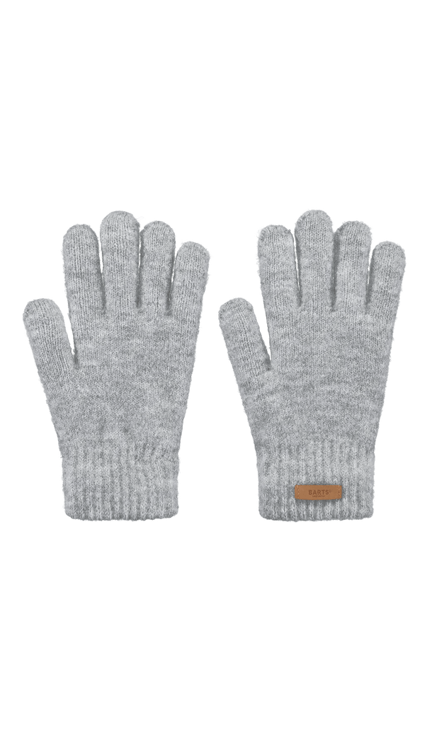 BARTS - Witzia Glove Heather Grey (One Size) - fineandsandy