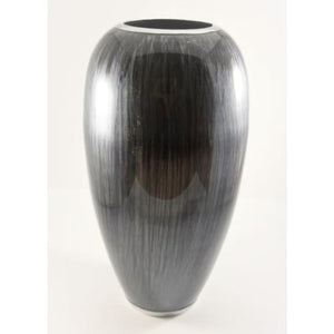 Brushed Black Vase - fineandsandy