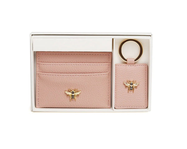 Card and Key Ring Set - Pink - Fine & Sandy