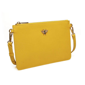 Clutch Bag - Mustard - fineandsandy