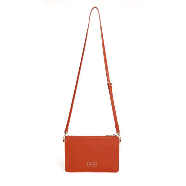 Clutch Bag Orange - fineandsandy