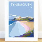 Tynemouth - A4 Unframed Print  - Becky Bettesworth