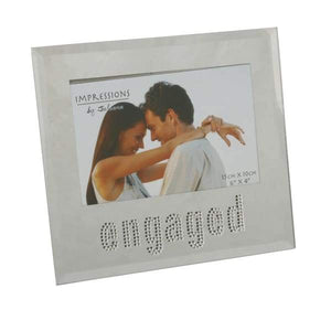 Engaged Glass Photo Frame - 6