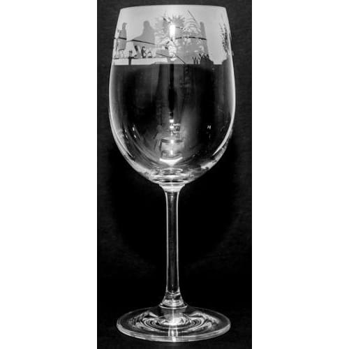 Fishing Wine Glass - fineandsandy