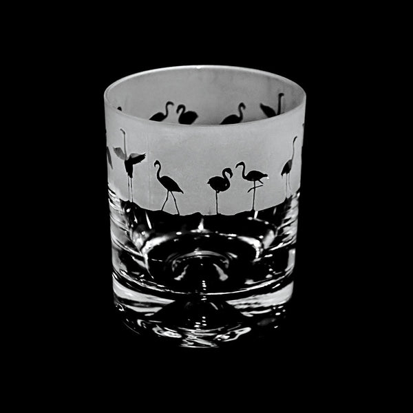 Flamingo Whisky Glass - fineandsandy