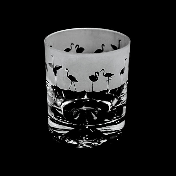 Flamingo Whisky Glass