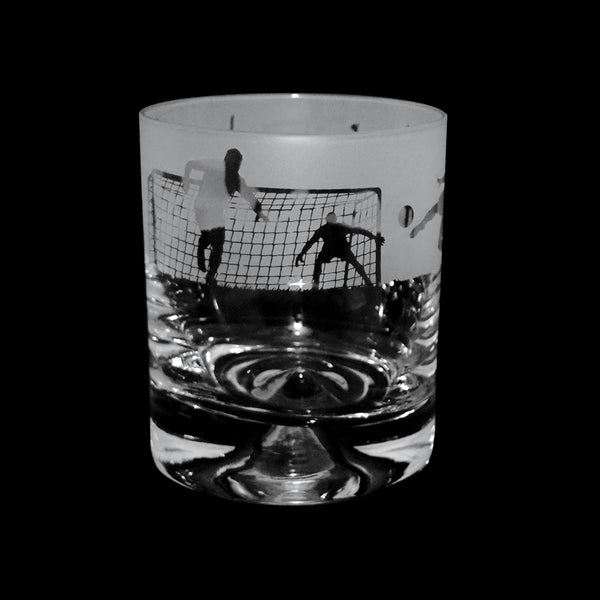 Football Whisky Glass