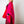 Fuchsia and Scarlet Tess Reversible Poncho Wrap by Tilley & Grace - fineandsandy