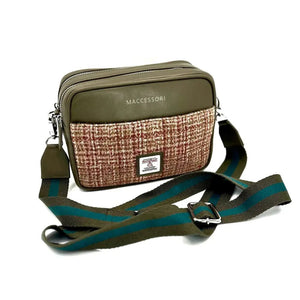 Harris Tweed Camera Bag - Maple - fineandsandy