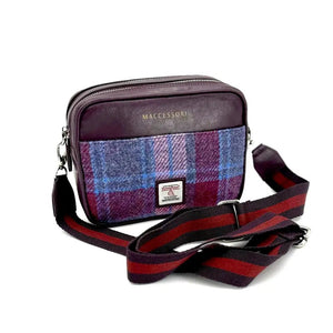 Harris Tweed Camera Bag - Pastel Pink - fineandsandy