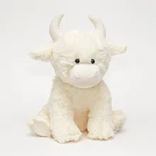 Highland Coo Large cream - fineandsandy