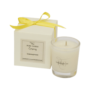 Lemongrass Small Candle - The Pure Candle Company - fineandsandy