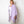 Lilac & Cream Tess Reversible Poncho Wrap by Tilley & Grace - fineandsandy