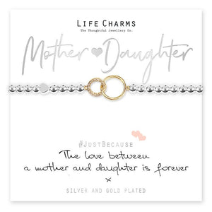 Love Between Mother & Daughter Bracelet - fineandsandy