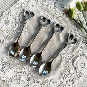 Love Heart Spoon Set - Fine & Sandy